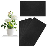 6-Pack Cork Plant Coasters, 13 Inch Square Cork Plant Mats for Garden [Gray] Garden Plants