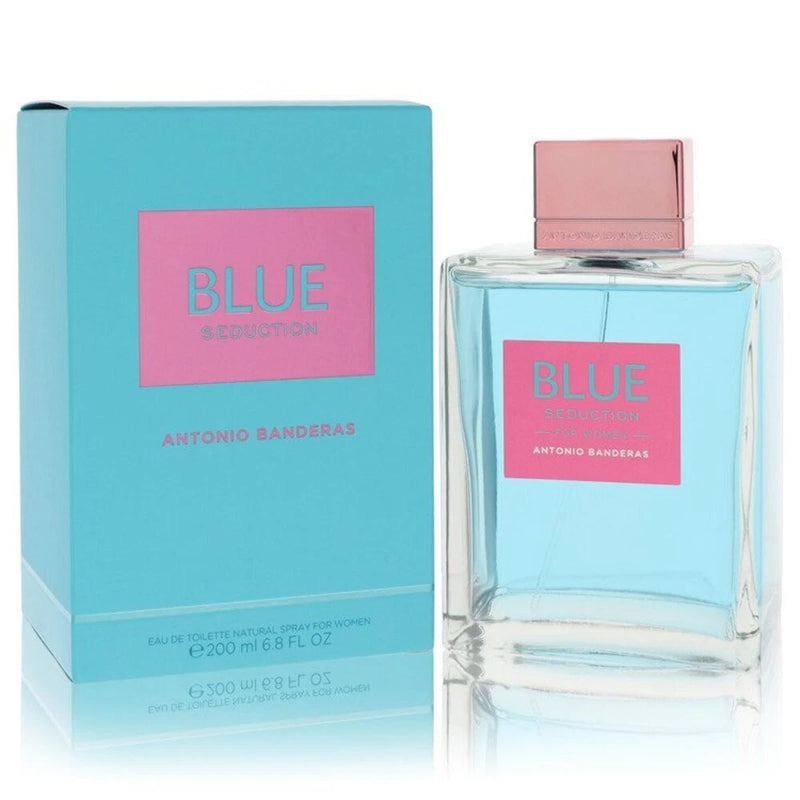 Antonio Banderas Blue Seduction Eau de Toilette Spray 6.75 oz for Women EDT