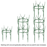 Plant support trelli Rings Metal Stake Cucumber Garden Flower Climb tomato Stand Garden Plants