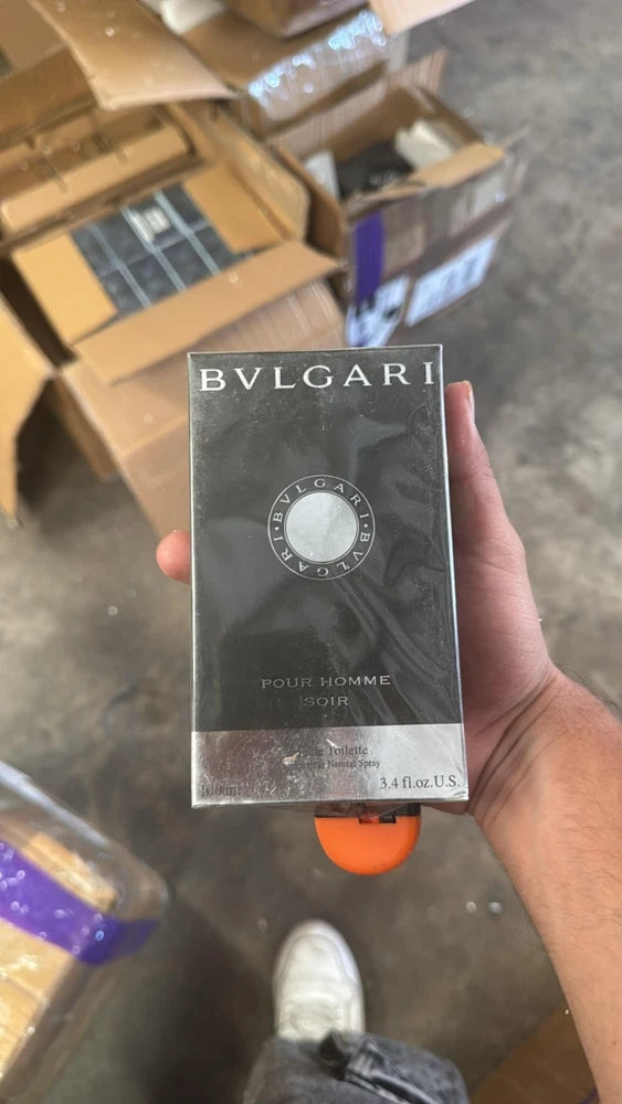 Bvlgari Pour Homme Soir 3.4 oz / 100ml Eau De Toilette Perfume For Men Spray EDT