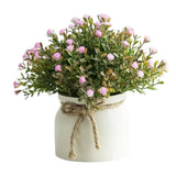Lightweight Plastic Faux Plants Enhance Your For Home with Minimal Effort Flowering Plants