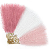 __________ Pampas Grass 17in, Pink Decor for Home Decoration, Faux Pampas Gra... Pampas Grass
