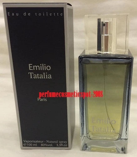 NIB EMILIO TATALIA PARIS COLOGNE FOR MEN 3.3 OZ / 100 ML EAU DE TOILETTE SPRAY EDT