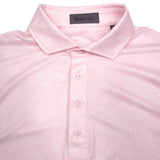 G/Fore Hydrangea Tech Polo Shirt Mens 2XL Blush Pink Floral Golf UPF 50+ Hydrangea