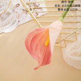 Long Stem Artificial Calla Lily Bouquet for Modern Interior Decoration Lily