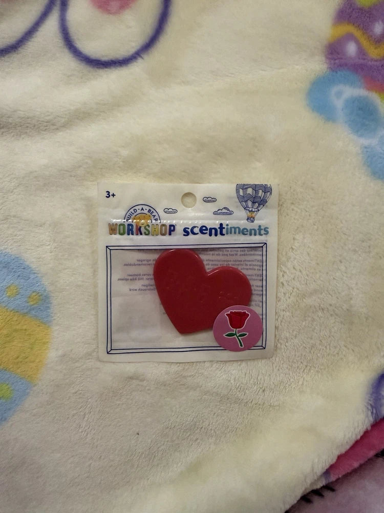 Build a Bear Teddy Bear Accessory - SCENTimentsª Rose Bouquet Scent Disc-New Bouquet