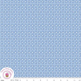Riley Blake RED WHITE & BANG 11526B BLUE Stars S Gervais Quilt Fabric Patriotic Flowering Plants