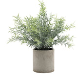 Plastic Eucalyptus Leaf Potted Plant Set for Home Office Apartment Decoration Green Plant