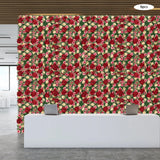 6-Piece Vibrant Artificial Flower Wall Panel Set for Weddings & Decor Hydrangea