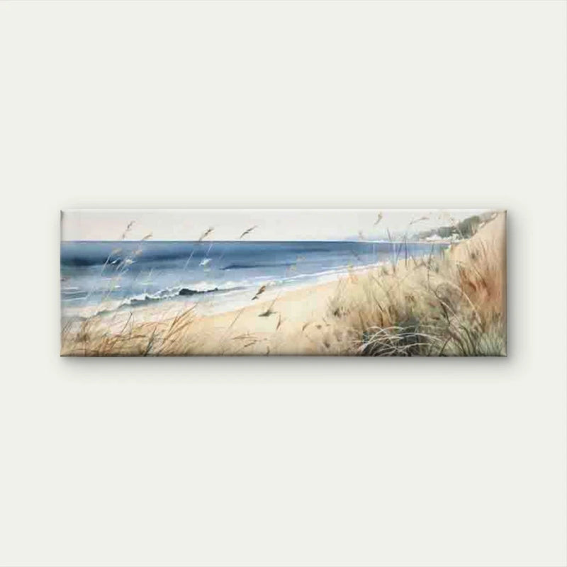 Panoramic Landscape of Pampas Grass Canvas Print Wall Art Home Decor Pampas Grass