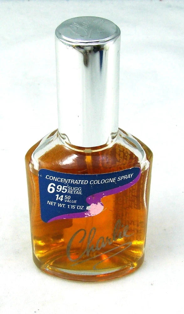 Revlon CHARLIE Concentrated Cologne Spray 1.15 oz.NEW NWOB Vintage READ EDP