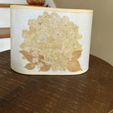 Handmade Pressed Hydrangeas Lampshade for Table Lamp Hydrangea