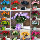72 bushes - 504 Silk BUDS ROSES Wedding FLOWERS Bouquets Supply for Centerpieces Bouquet
