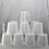 15 Pack - 5 in Clear Round Plastic Orchid Pot by Sophie's Orchids Orchids