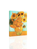 12 Sunflowers In A Vase Van Gogh- CANVAS OR PRINT WALL ART Sunflower