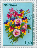 Monaco #YT1398 MNH 1983 Flower Bouquet Pansies Bindweed Carnation [1392] Carnation