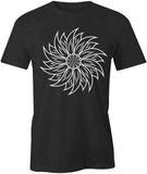 SUNFLOWER TShirt Tee Short-Sleeved Cotton FLOWER FLORAL CLOTHING S1BSA577 Sunflower