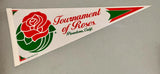 Pasadena Tournament of Roses Parade Logo Graphic Classic 12"x30" Pennant Decor Roses