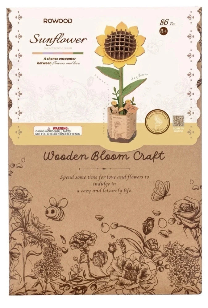 Wooden Bloom Craft - SUNFLOWER Sunflower