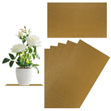 6-Pack Cork Plant Coasters, 13 Inch Square Cork Plant Mats for Garden [Brown] Garden Plants