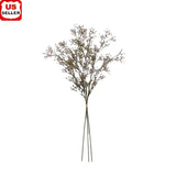 Artificial Dried Rice Stem Bundle Set of 3 Indoor Decor DIY Arrangement New Bouquet