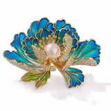 Fashion Brooches For Women, Peony Flower Brooch Pins, Suitable For Party And Dai Peony