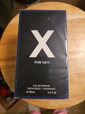 Fragrance Couture X FOR MEN  3.4 Oz EDT Spray Men's Cologne Eau De Toilette EDT