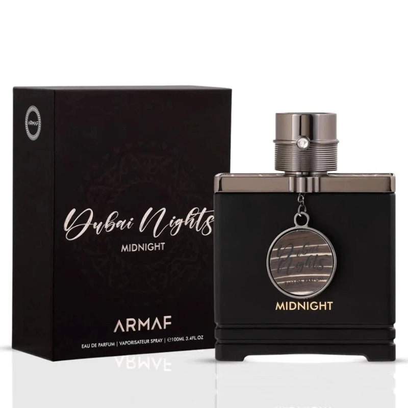 Dubai Nights Midnight Eau de Parfum Spray 100ml (3.4 oz) by Armaf EDP