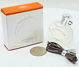 NEW Hermes EAU DES MERVEILLES mini 7.5ml/0.25oz EDT pendant bottle EDT