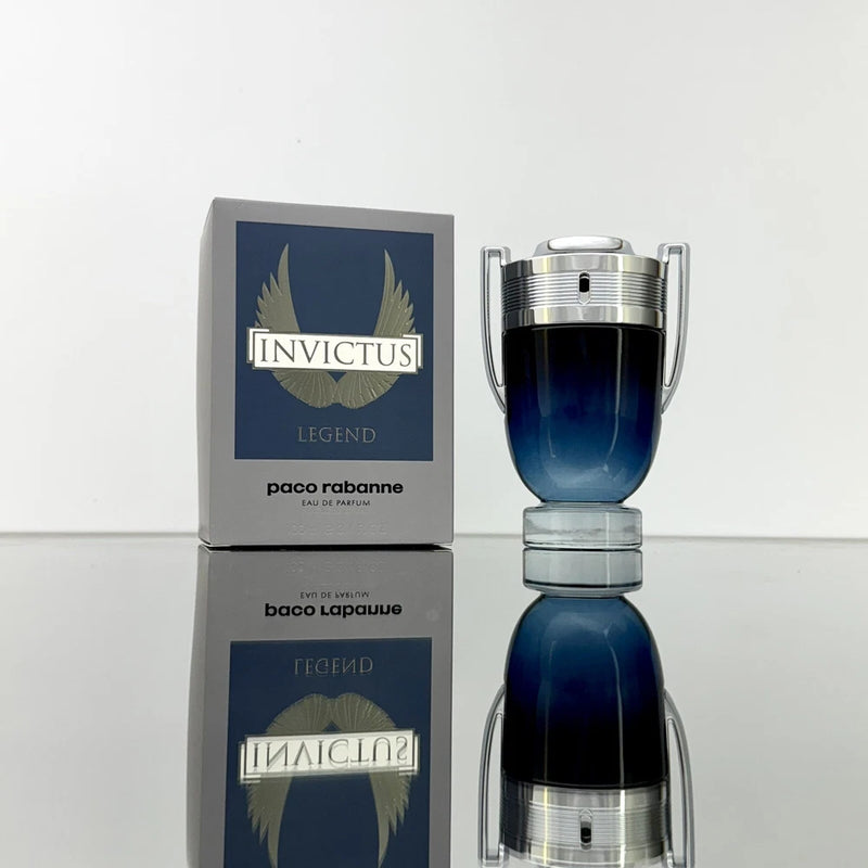 Paco Rabanne INVICTUS LEGEND for Men 3.4oz EDP Spray New *NO CELLO* Discontinued EDP