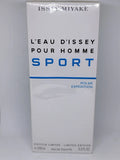 Issey Miyake L'eau D'issey Pour Homme Sport Polar Expedition 3.3oz 100ml NIB EDT