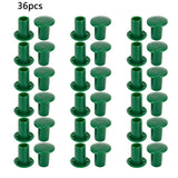 Maintain Garden Integrity with 36 Soft Rubber Covers for Stake Protection Garden Plants