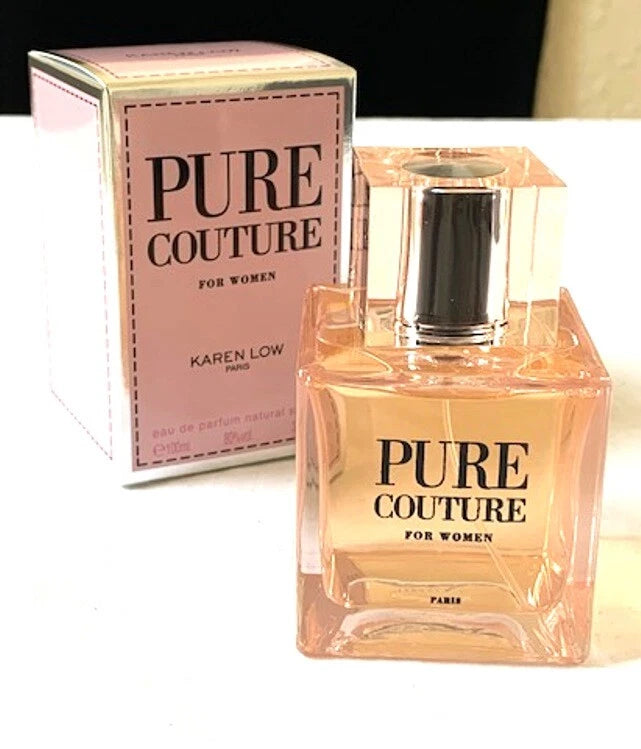PURE COUTURE By KAREN LOW 3.4oz Eau De Parfum Spray For Women*Sealed Box* EDP