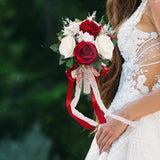 Wedding Bridal Bouquet Elegant Tossing Bouquet for Wedding Party Anniversary Bouquet