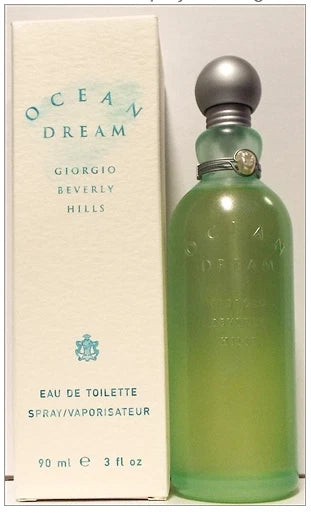 Ocean Dream Giorgio Beverly Hills  Original Formula Eau De Toilette Spray 3oz EDT