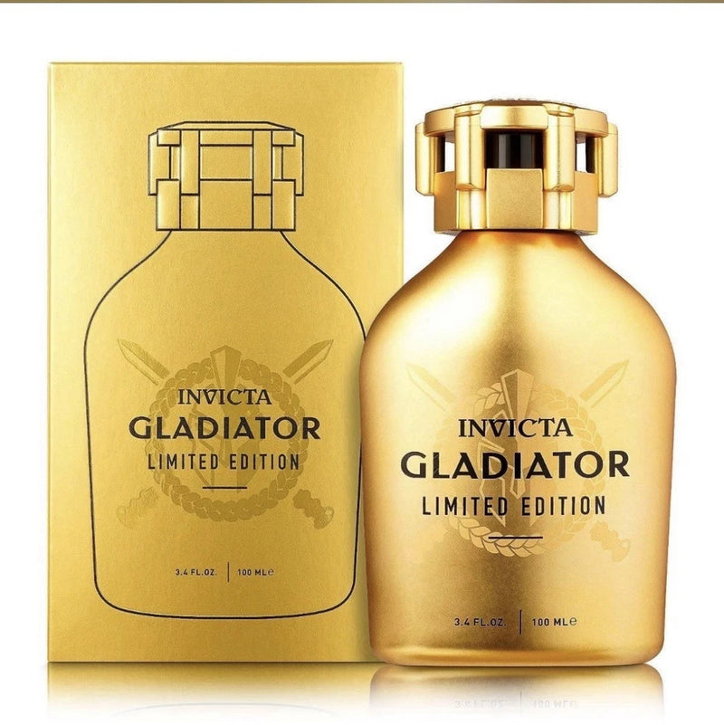 Invicta Gladiator Men's Fragrance Eau de Toilette 3.4 oz Limited Edition New EDT