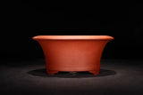 7.3in Chinese Classical Yixing Zisha Clay Planter, Handmade Orchid Garden Bonsai Garden Plants