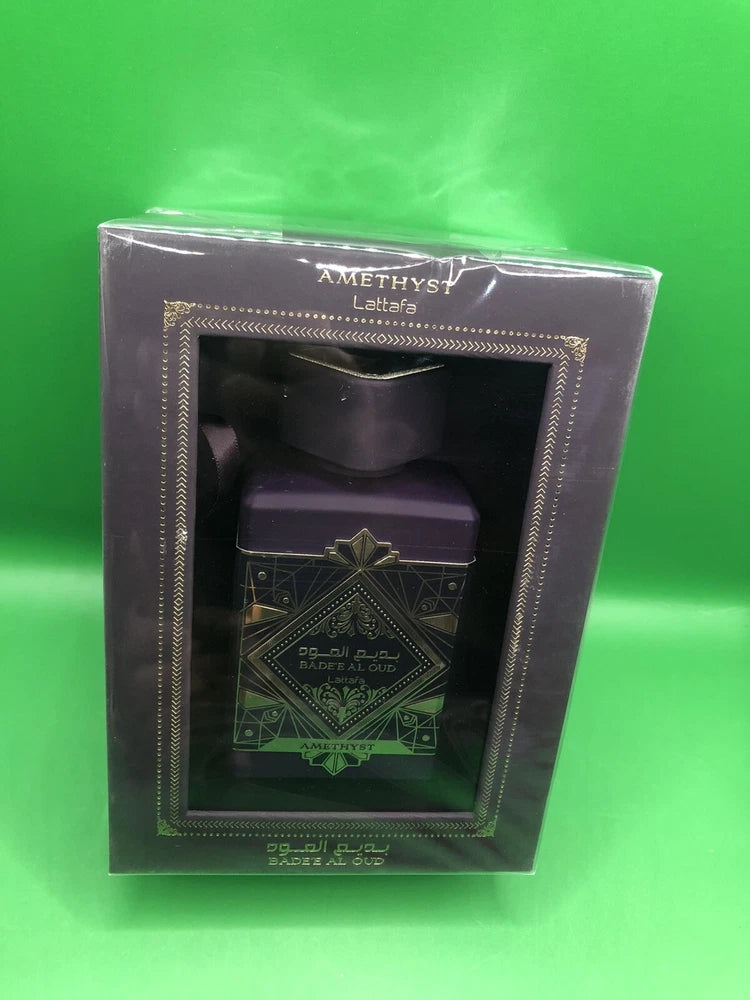 Bade'e Al Oud Amethyst Lattafa Eau de Parfum Spray For Unisex 3.4 fl oz EDP
