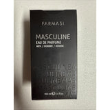 MASCULINE Eau De Parfum For Men FARMASi 3.4 fl.oz. FREE SHIPPING EDP