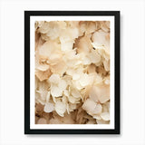 Boho Dried Flowers Hydrangea 2 Art  Framed Wall Art Poster Canvas Print Picture Hydrangea
