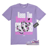 Dunk Lilac Bloom Pink Beyond Hydrangeas Lavender White T Shirt to Match GRASS Hydrangea