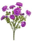 Ranunculus Bush 5 Stems 22in Lavender Ranunculus