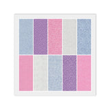 BLUE PINK PURPLE Layer Cake: 20) 10" x 10" Squares 100% Quilting Cotton Fabric Flowering Plants