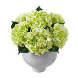 6PCS Realistic Artificial Silk Hydrangea Flowers Ð Premium Fake Hydrangea Flo... Hydrangea