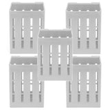 5pcs Hanging Aquarium Plant Holders with Drain Hole for Aquatic Garden Garden Plants