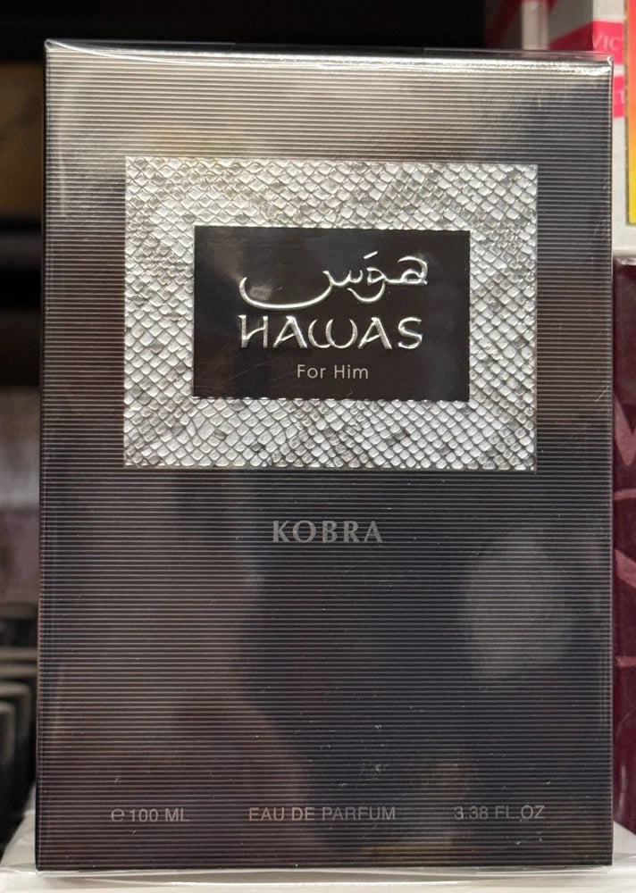 Rasasi Men's Hawas Kobra EDP Spray 3.4 oz Fragrances 614514331064 EDP