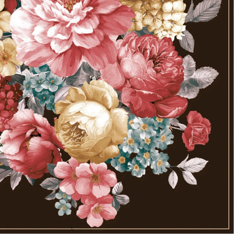 (2) Decoupage Napkins Two Paper luncheon - Peony Flower Napkin Floral Peony