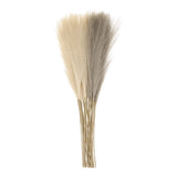 30pcs Dried Faux Pampas Grass 21" Artificial Pampas Grass Decor Brown&Khaki Pampas Grass