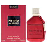 Nitro - Red Intensely by Dumont for Men - 3.4 oz Extrait de Parfum Spray EDP