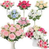 Artificial Peony Silk Flowers for Arrangement Wedding Bouquet Home Party Outdoor Peony